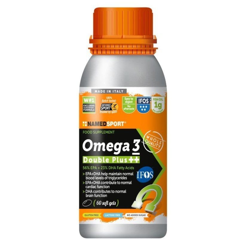 Omega 3 mastné kyseliny NAMEDSPORT OMEGA 3, 56% EPA + 23% DHA, OMEGA 3 MASTNÉ KYSELINY, 60 GELOVÝCH KAPSLÍ